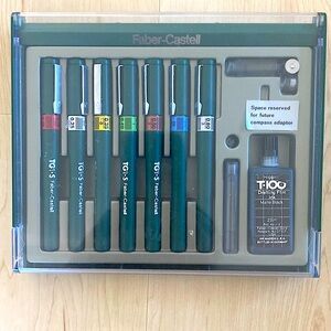 Fabre-Castell TG1-S technical drawing pens set
